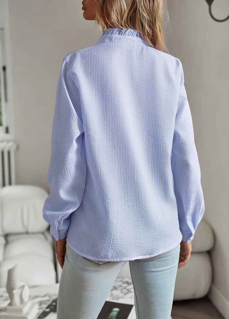 Johanne | Women's Elegant Blouse with Unique Design-2