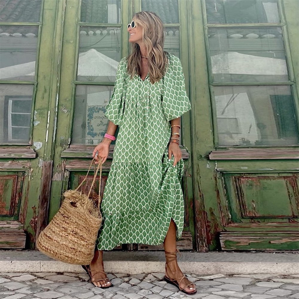 Ava | Women's Summer Maxi Dress-1
