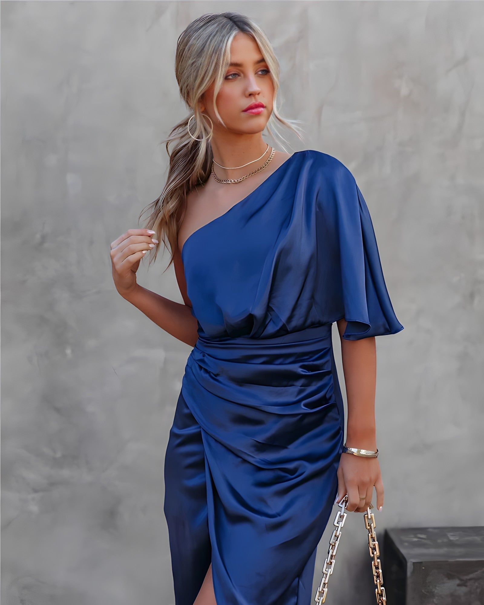 Women's Silk Summer Dress-1
