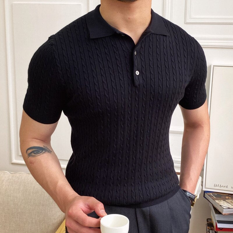 Men's Polo Shirt Cotton Classic Fit-1