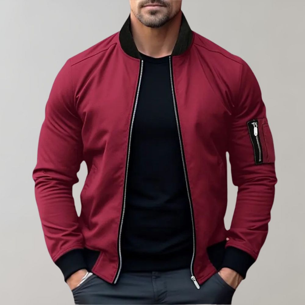 Variant image for Men's Bomber Jacket Cotton Blend-21