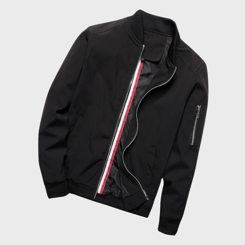 Men's Bomber Jacket Cotton Blend-6