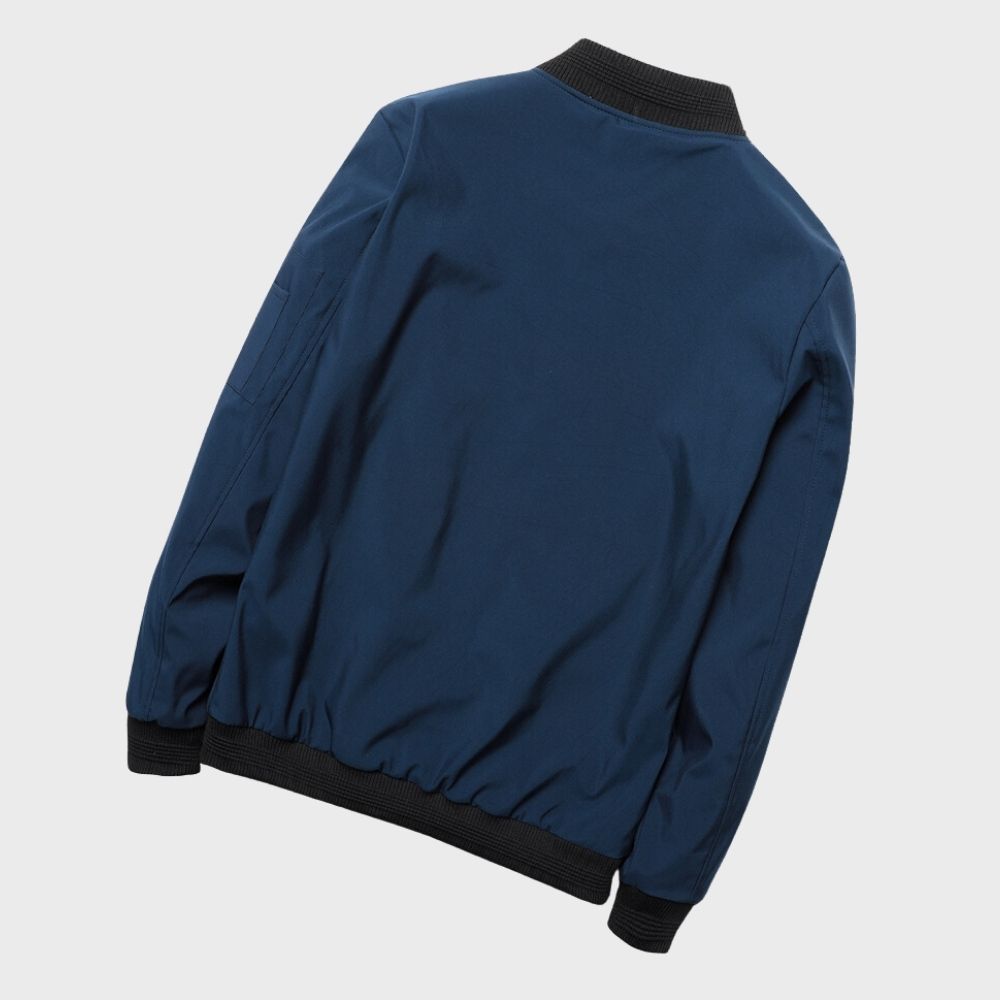 Men's Bomber Jacket Cotton Blend-3