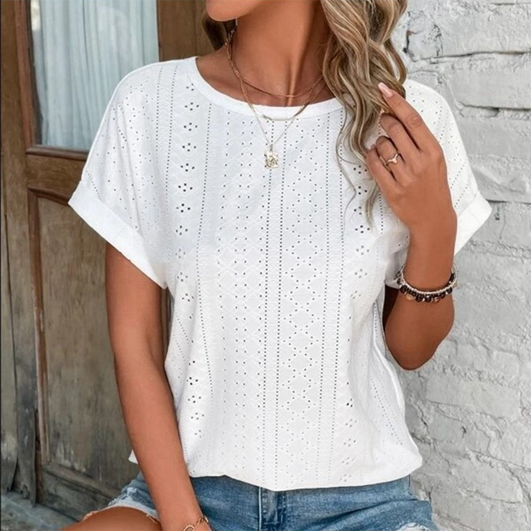 Women's Polyester Casual Shirt-1