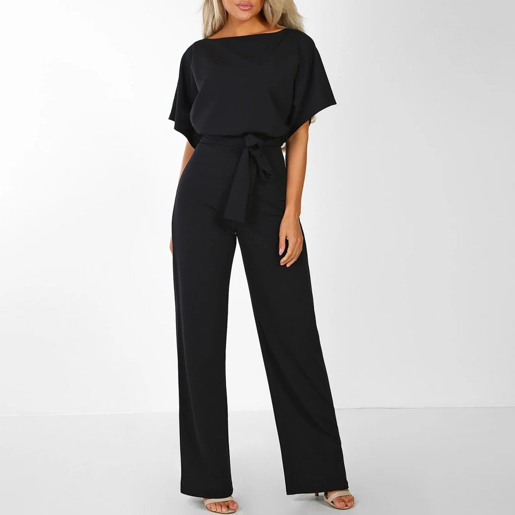 Variant image for Women's Cotton Wide-Leg Jumpsuit-5