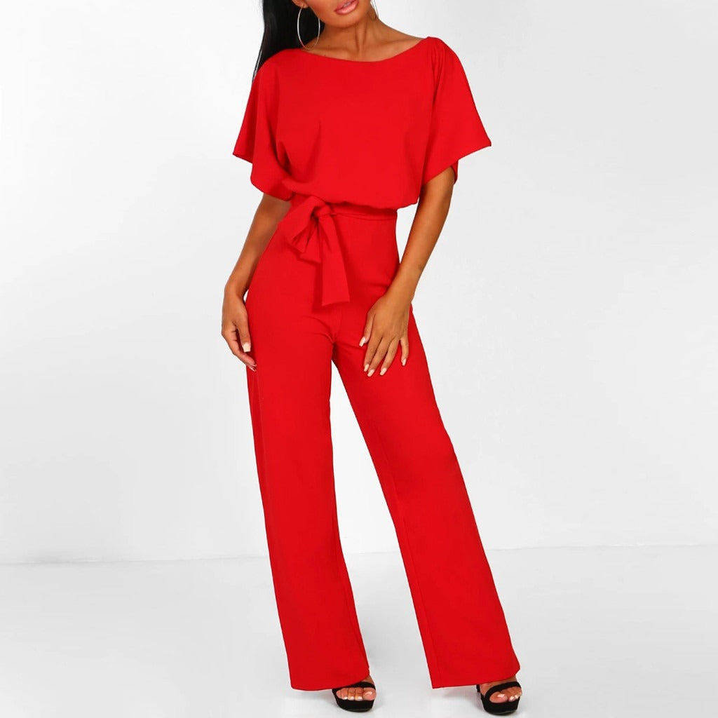 Variant image for Women's Cotton Wide-Leg Jumpsuit-21