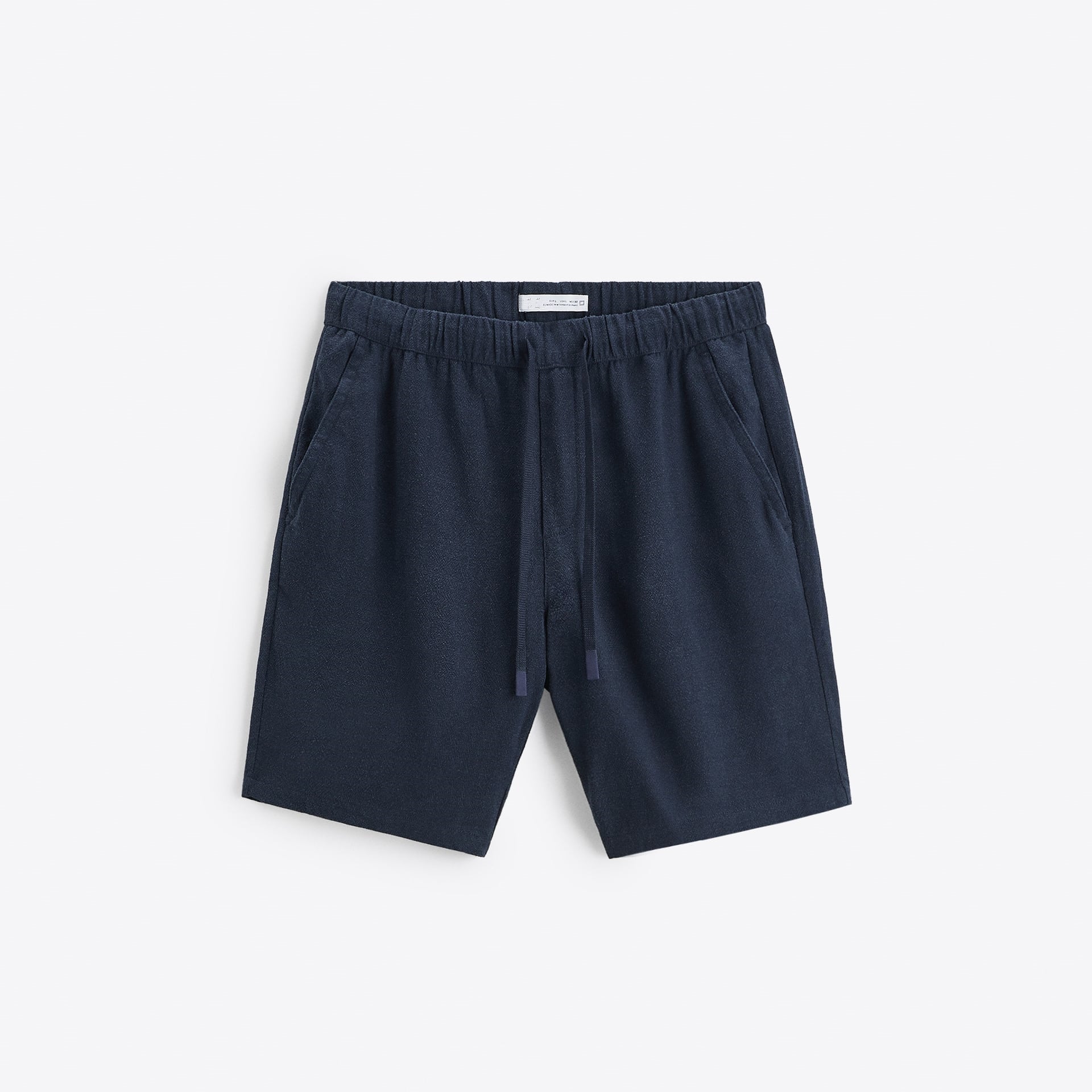 Men's Casual Shorts Linen Cotton-6