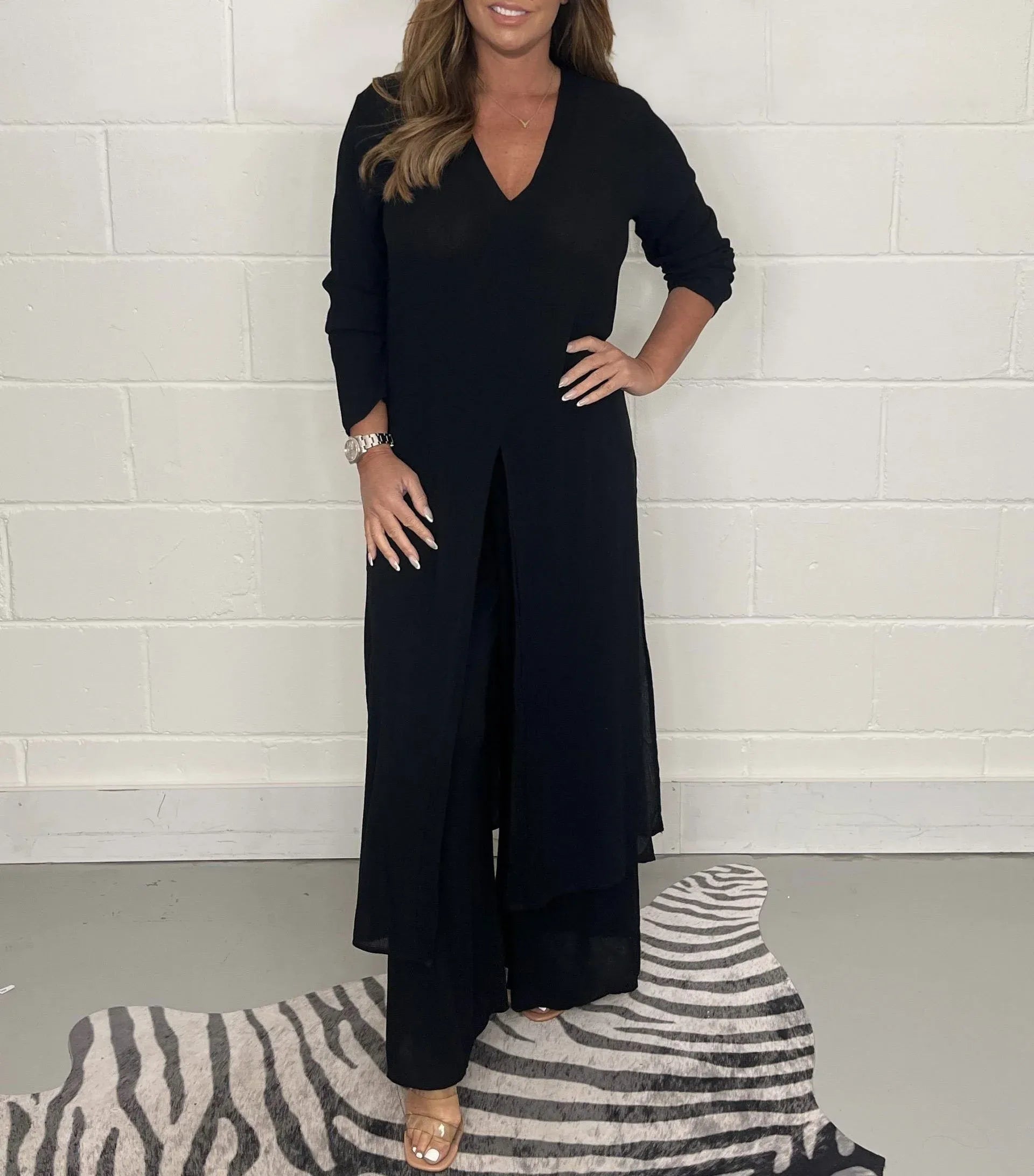 Variant image for Women's Cotton Two-Piece Outfit Set-17