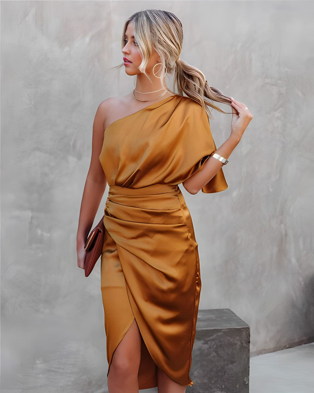 Variant image for Women's Silk Summer Dress-17