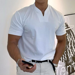 Men's Polo Shirt | Casual Short Sleeve Cotton Top-3
