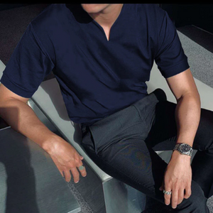 Men's Polo Shirt | Casual Short Sleeve Cotton Top-2