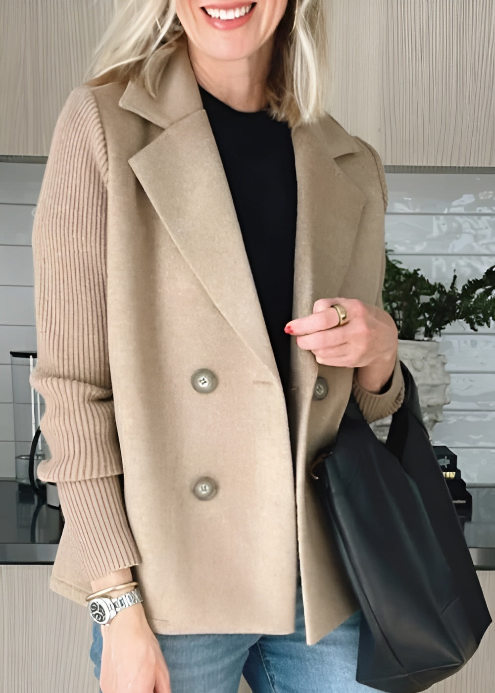 Women's Cotton Spring Coat-1