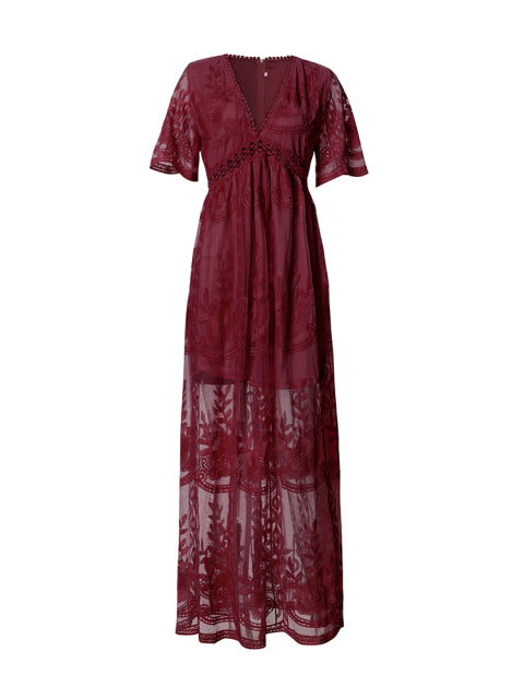 Variant image for Women's Cotton Summer Dress Boho Style-11