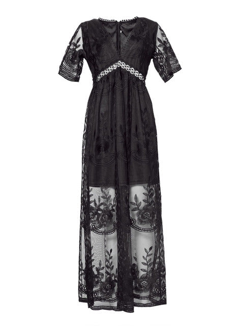 Variant image for Women's Cotton Summer Dress Boho Style-31