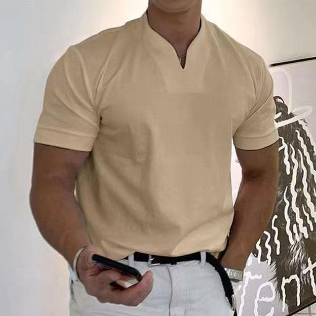 Men's T Shirt Cotton Casual Fit-1