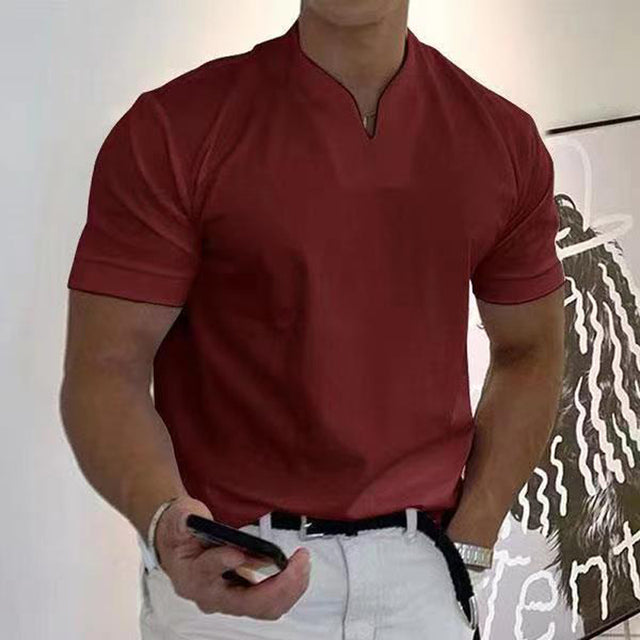 Variant image for Men's T Shirt Cotton Casual Fit-17