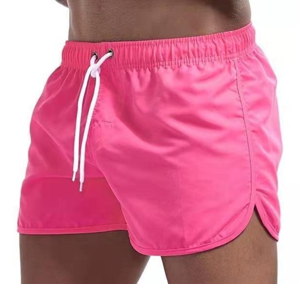 Men's Swim Shorts Quick-Dry Fabric-4