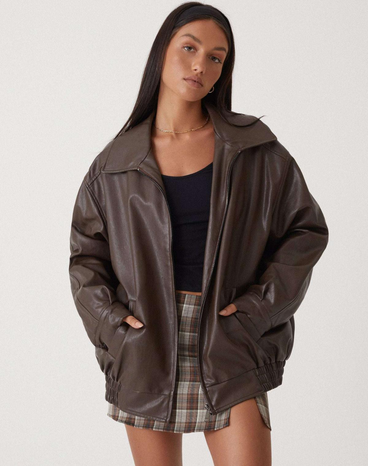 Women's Cotton Oversized Jacket-1